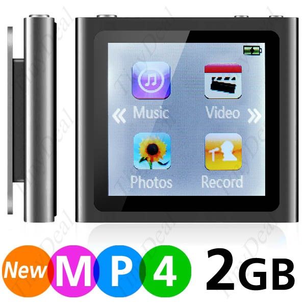 Mp4 player Clip 4GB Tela 1,65 Ref.(E00004)